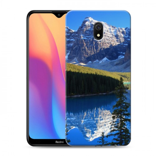 Дизайнерский силиконовый с усиленными углами чехол для Xiaomi RedMi 8A Горы