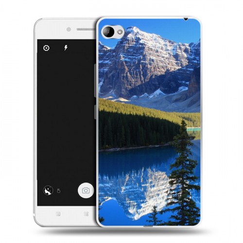 Дизайнерский пластиковый чехол для Lenovo S90 Горы