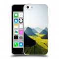 Дизайнерский пластиковый чехол для Iphone 5c Горы