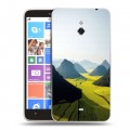 Дизайнерский пластиковый чехол для Nokia Lumia 1320 Горы