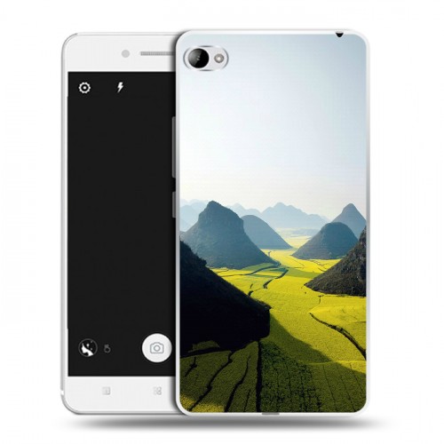 Дизайнерский пластиковый чехол для Lenovo S90 Горы