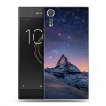 Дизайнерский пластиковый чехол для Sony Xperia XZs Горы