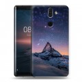 Дизайнерский пластиковый чехол для Nokia 8 Sirocco Горы