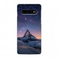 Дизайнерский силиконовый чехол для Samsung Galaxy S10 Горы