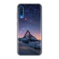 Дизайнерский силиконовый чехол для Samsung Galaxy A50 Горы