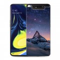 Дизайнерский пластиковый чехол для Samsung Galaxy A80 Горы