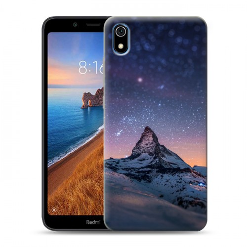 Дизайнерский силиконовый чехол для Xiaomi RedMi 7A Горы