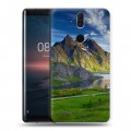 Дизайнерский пластиковый чехол для Nokia 8 Sirocco Горы