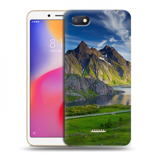 Дизайнерский пластиковый чехол для Xiaomi RedMi 6A Горы