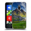 Дизайнерский пластиковый чехол для Nokia Lumia 620 Горы