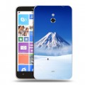 Дизайнерский пластиковый чехол для Nokia Lumia 1320 Горы