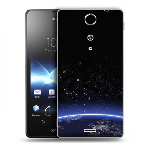 Дизайнерский пластиковый чехол для Sony Xperia TX Ночь