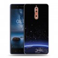 Дизайнерский пластиковый чехол для Nokia 8 Ночь