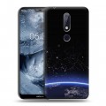 Дизайнерский силиконовый чехол для Nokia 6.1 Plus Ночь