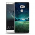 Дизайнерский пластиковый чехол для Huawei Mate S Ночь