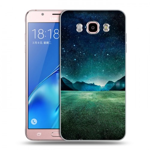 Дизайнерский силиконовый с усиленными углами чехол для Samsung Galaxy J5 (2016) Ночь