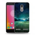 Дизайнерский силиконовый чехол для Lenovo K6 Ночь