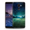 Дизайнерский пластиковый чехол для Nokia 7 Plus Ночь