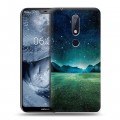 Дизайнерский пластиковый чехол для Nokia 6.1 Plus Ночь