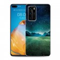 Дизайнерский пластиковый чехол для Huawei P40 Ночь