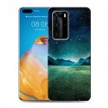 Дизайнерский пластиковый чехол для Huawei P40 Pro Ночь