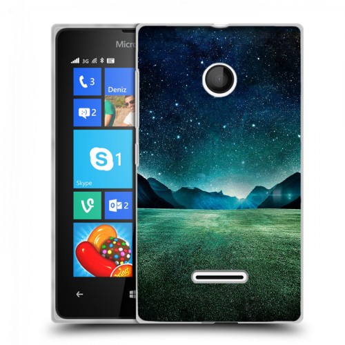 Дизайнерский пластиковый чехол для Microsoft Lumia 435 Ночь