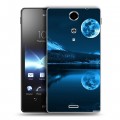 Дизайнерский пластиковый чехол для Sony Xperia TX Ночь