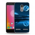 Дизайнерский силиконовый чехол для Lenovo K6 Ночь