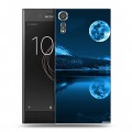 Дизайнерский пластиковый чехол для Sony Xperia XZs Ночь