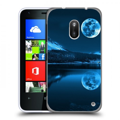 Дизайнерский силиконовый чехол для Nokia Lumia 620 Ночь