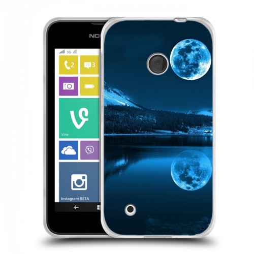 Дизайнерский пластиковый чехол для Nokia Lumia 530 Ночь