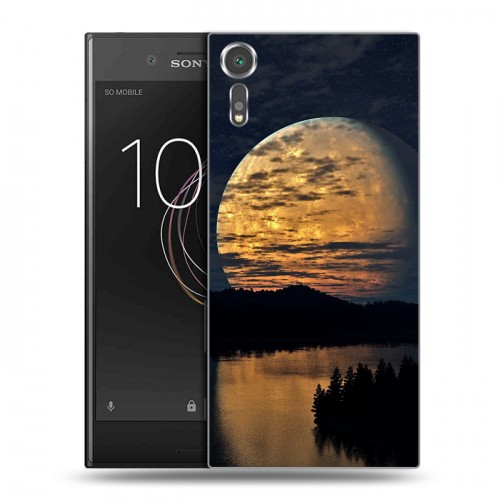 Дизайнерский пластиковый чехол для Sony Xperia XZs Ночь