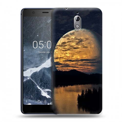 Дизайнерский силиконовый чехол для Nokia 3.1 Ночь