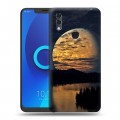 Дизайнерский силиконовый чехол для Alcatel 5V Ночь