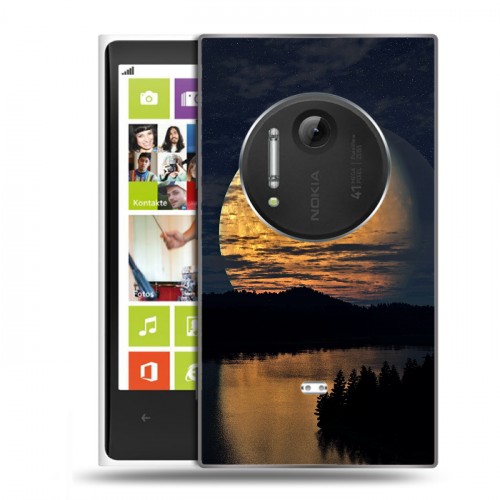 Дизайнерский пластиковый чехол для Nokia Lumia 1020 Ночь