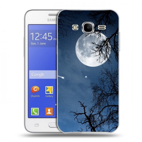 Дизайнерский силиконовый чехол для Samsung Galaxy J7 Ночь