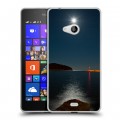 Дизайнерский пластиковый чехол для Microsoft Lumia 540 Ночь