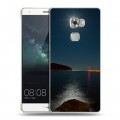 Дизайнерский пластиковый чехол для Huawei Mate S Ночь