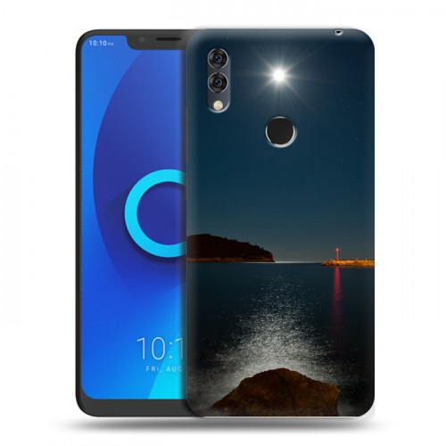 Дизайнерский силиконовый чехол для Alcatel 5V Ночь