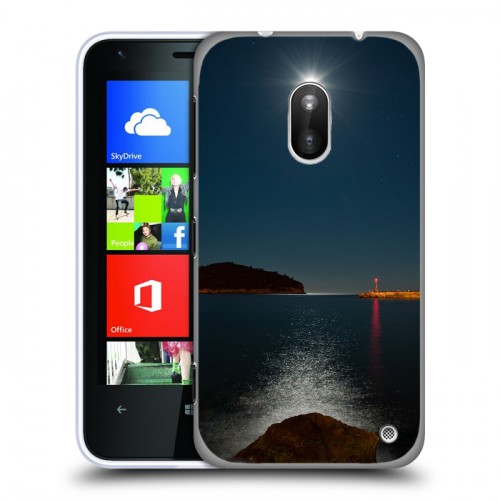 Дизайнерский силиконовый чехол для Nokia Lumia 620 Ночь