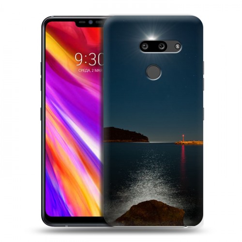 Дизайнерский пластиковый чехол для LG G8 ThinQ Ночь