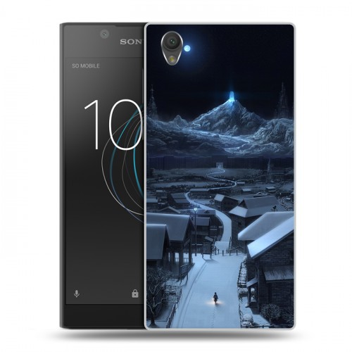 Дизайнерский пластиковый чехол для Sony Xperia L1 Ночь