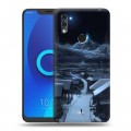 Дизайнерский силиконовый чехол для Alcatel 5V Ночь