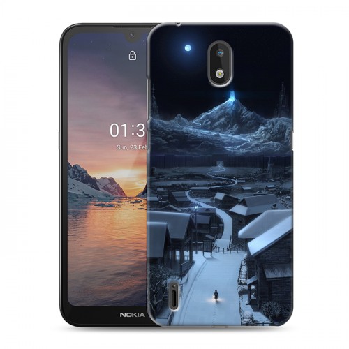 Дизайнерский силиконовый чехол для Nokia 1.3 Ночь