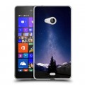 Дизайнерский пластиковый чехол для Microsoft Lumia 540 Ночь