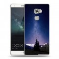 Дизайнерский пластиковый чехол для Huawei Mate S Ночь