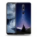 Дизайнерский силиконовый чехол для Nokia 6.1 Plus Ночь