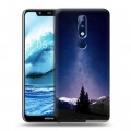 Дизайнерский силиконовый чехол для Nokia 5.1 Plus Ночь