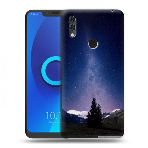 Дизайнерский силиконовый чехол для Alcatel 5V Ночь