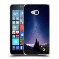 Дизайнерский пластиковый чехол для Microsoft Lumia 640 Ночь